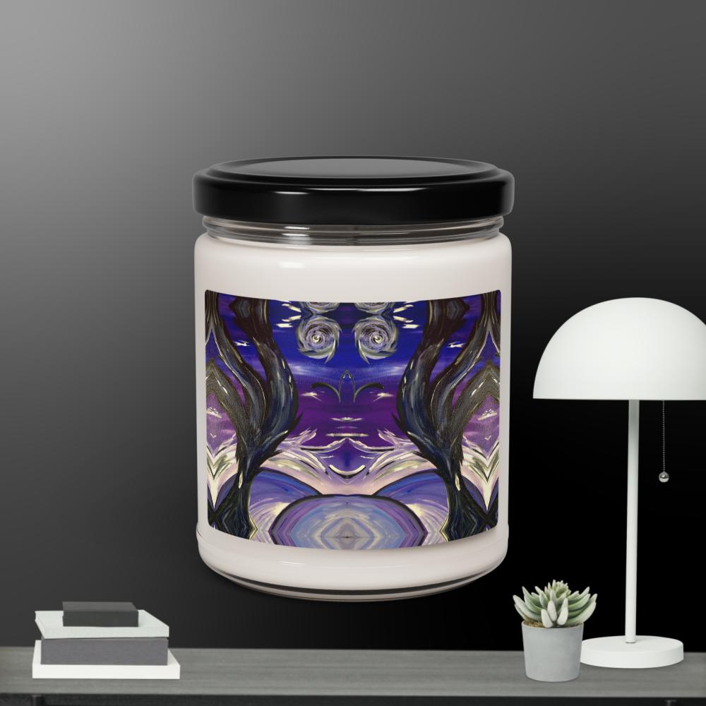 Scented soy candle- the trauma tree
