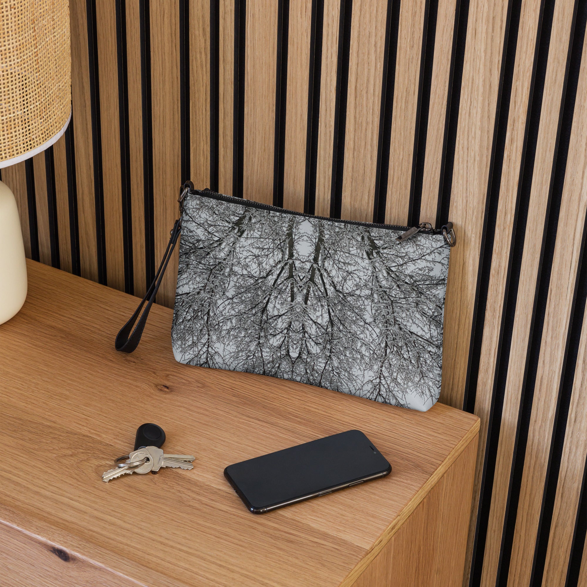 Crossbody bag Winter Branches