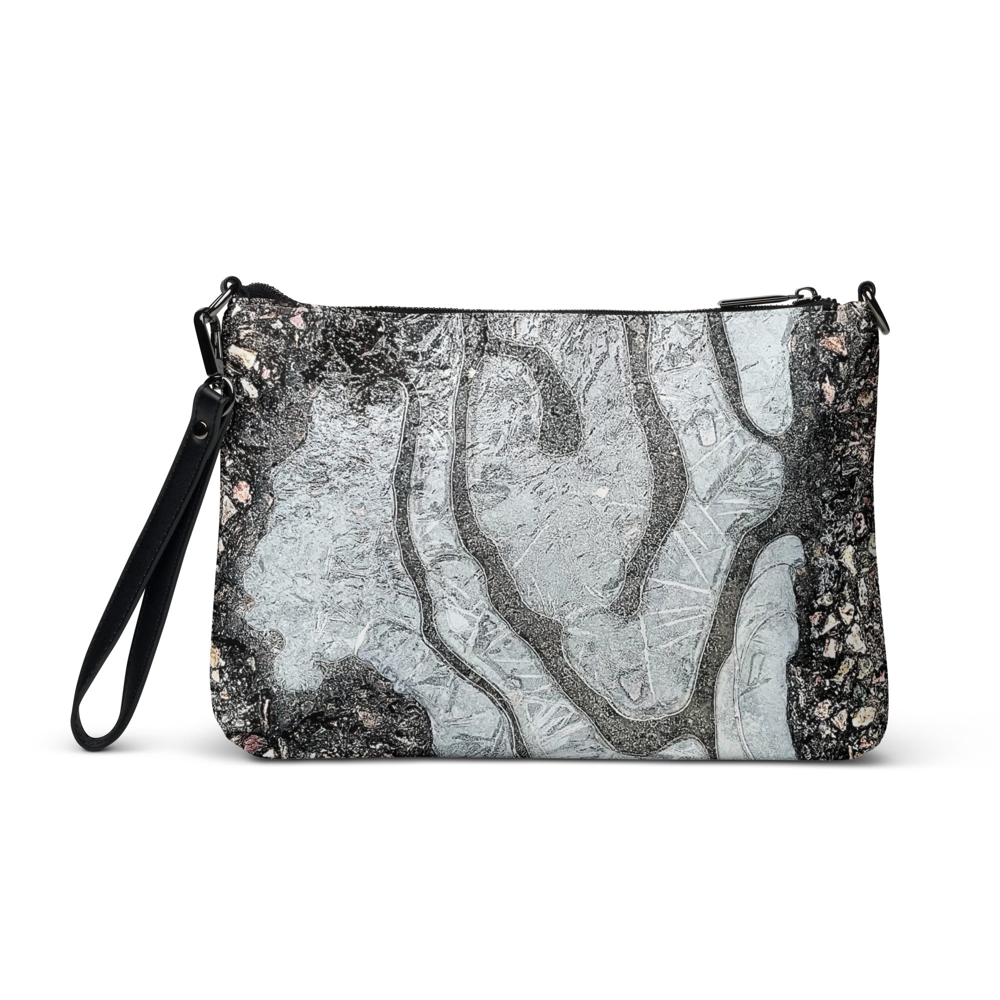 Crossbody bag ~Frozen Puddle