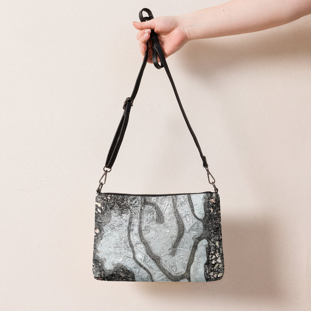 Crossbody bag ~Frozen Puddle