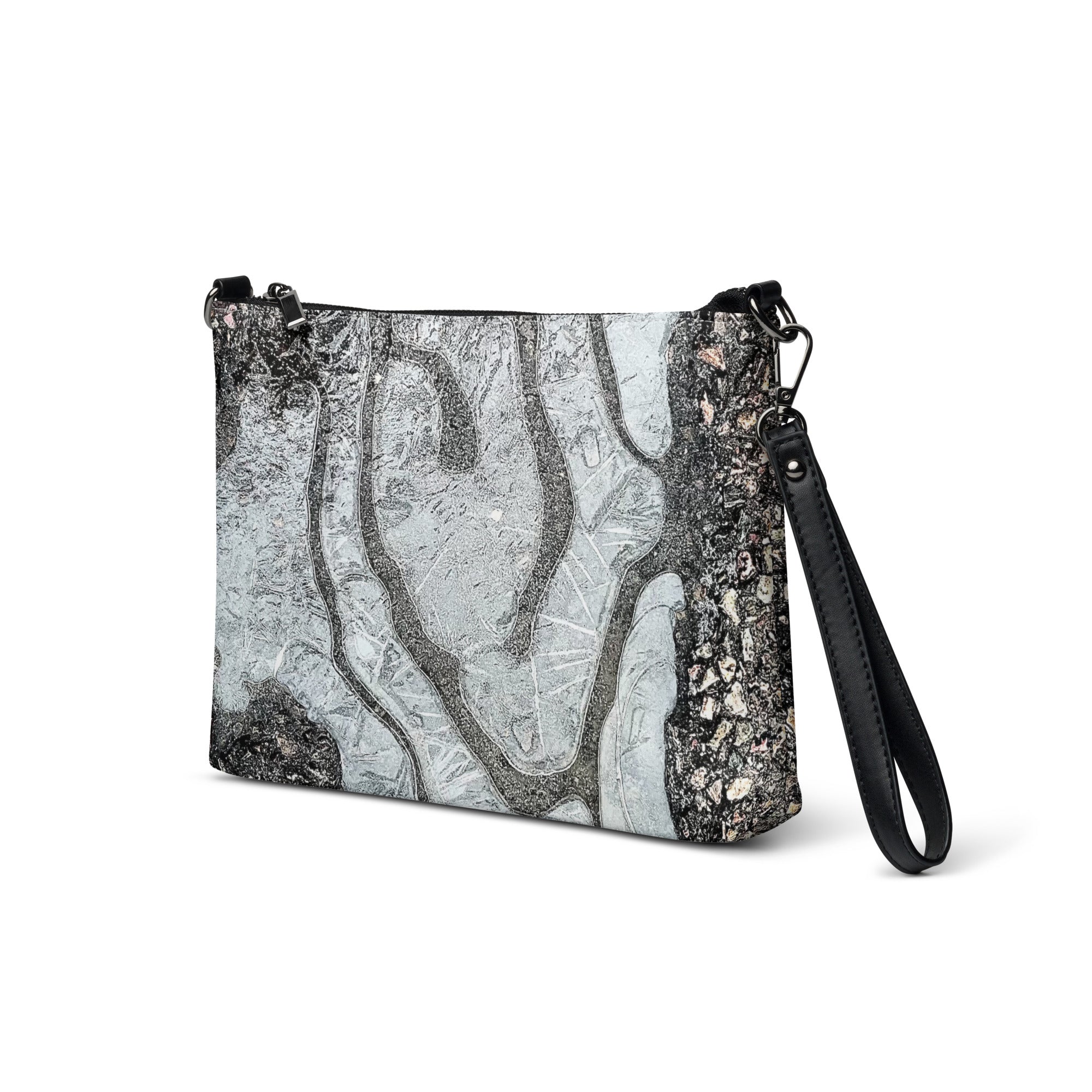 Crossbody bag ~Frozen Puddle