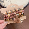 Bohemian Style Bead Geometric Bracelet