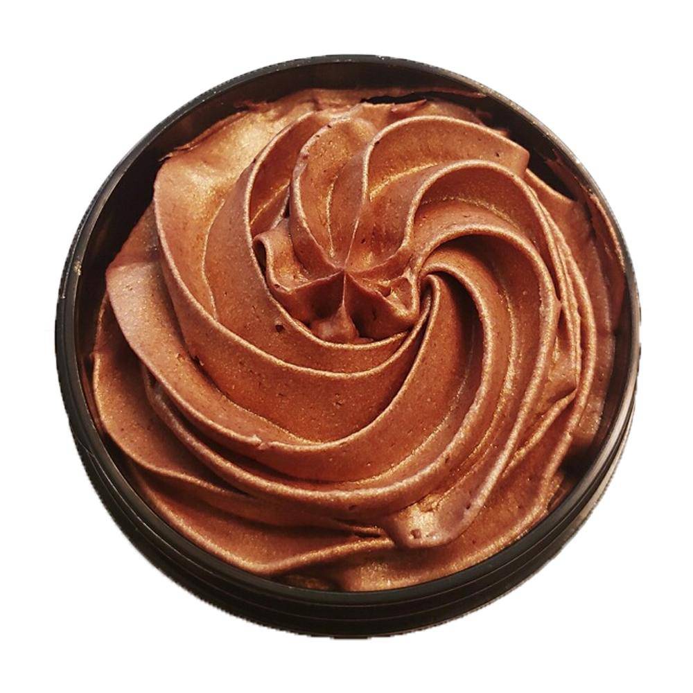 Organic Shimmering Body Butter Trio – 3 x 2 oz Travel Set in Bronze, Gold, Diamond & Rose Gold